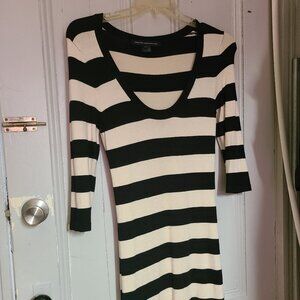 French Connection black and white stripe